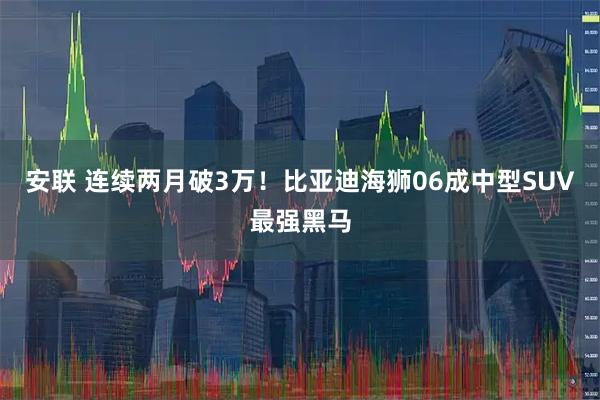 安联 连续两月破3万！比亚迪海狮06成中型SUV最强黑马