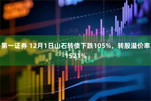 第一证券 12月1日山石转债下跌105%，转股溢价率1521%
